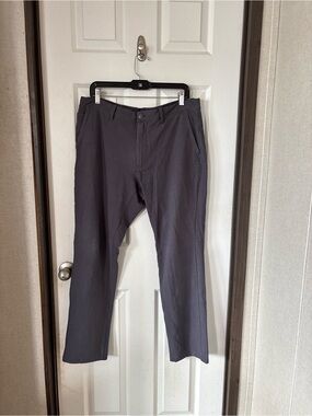 Good Man Brand Straight Fit Chinos - Charcoal Gray